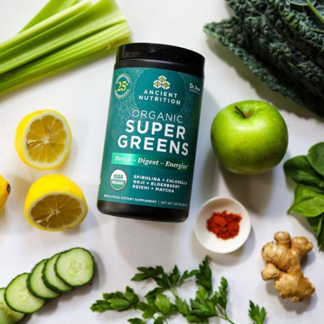 Organic SuperGreens - Greens Flavour - Glam Global UK