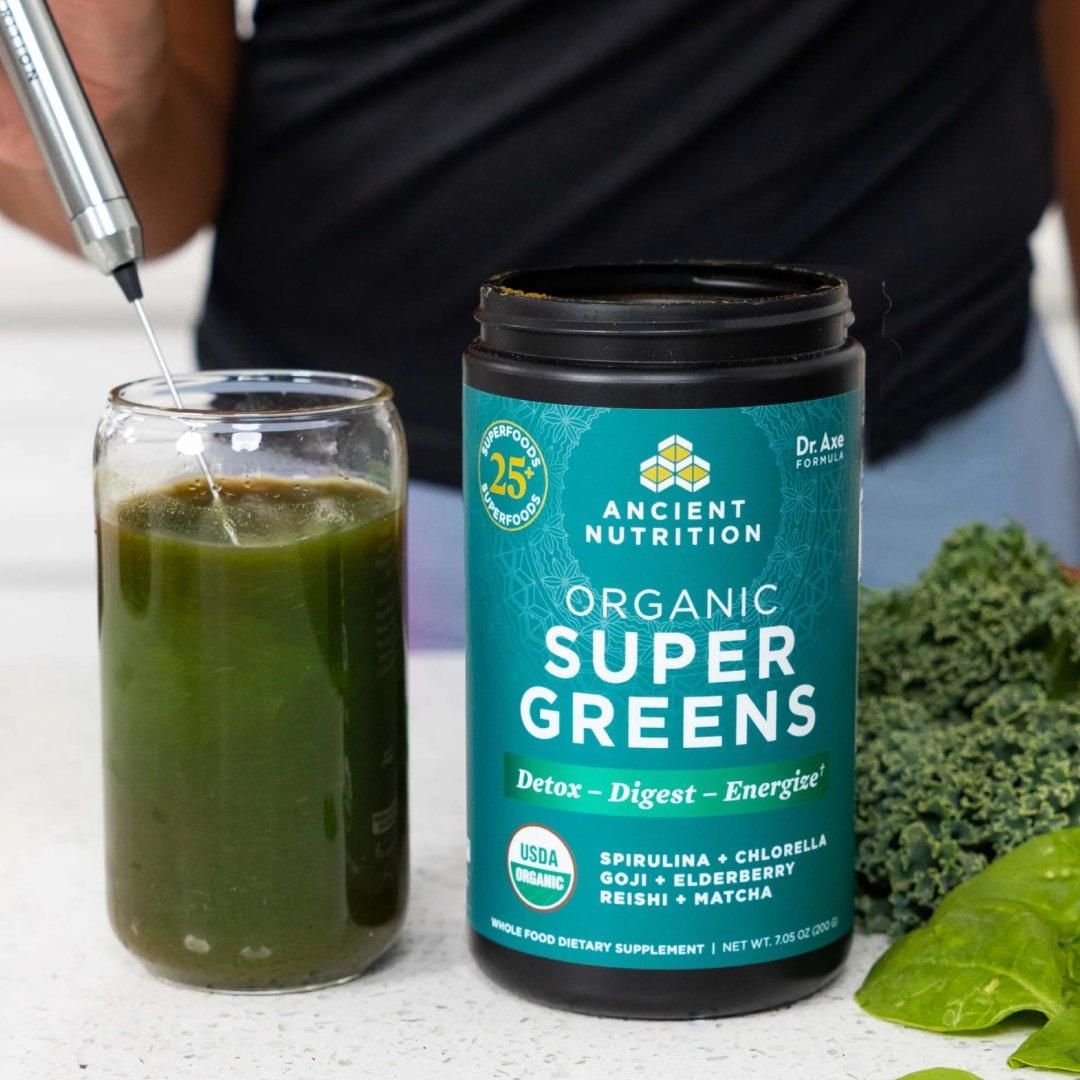 Organic SuperGreens - Greens Flavour - Glam Global UK