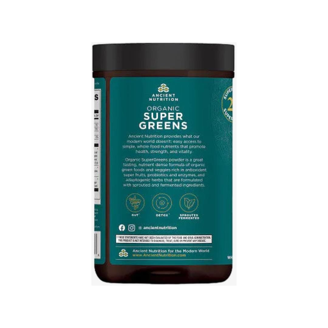 Organic SuperGreens - Greens Flavour - Glam Global UK