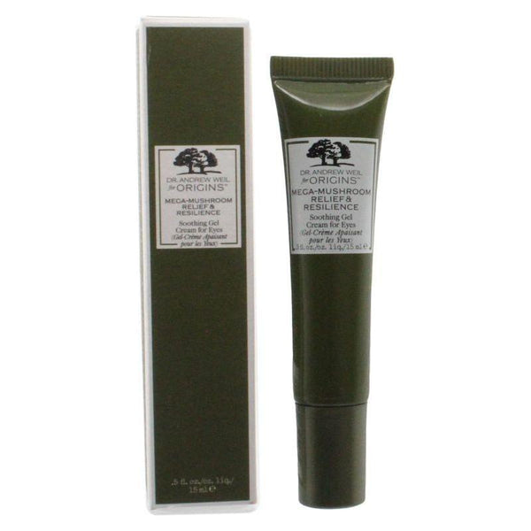Origins Mega Mushroom Relief & Resilience Soothing Eye Gel 15ml (Clearance) - Glam Global UKOrigins
