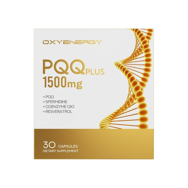 OXYENERGY PQQ Plus 1500mg Capsules - Glam Global UKOXYENERGY