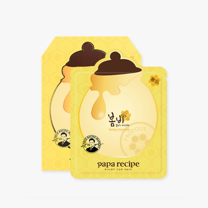 papa recipe Bombee Honey Mask Set 25g x 10 pcs - Glam Global UK