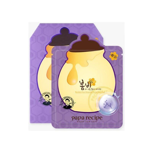 papa recipe Bombee Pore Ampoule Honey Mask Pack Set 25g x 10 pcs - Glam Global UKpapa recipe