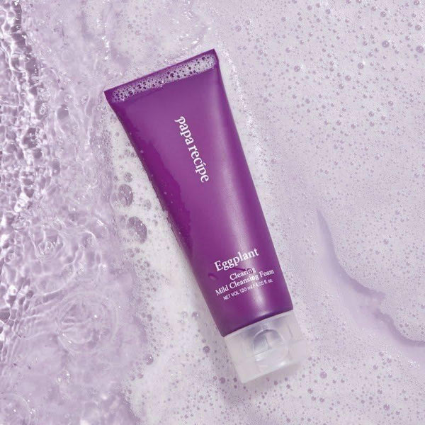 papa recipe Eggplant Clearing Mild Cleansing Foam 120ml - Glam Global UKpapa recipe