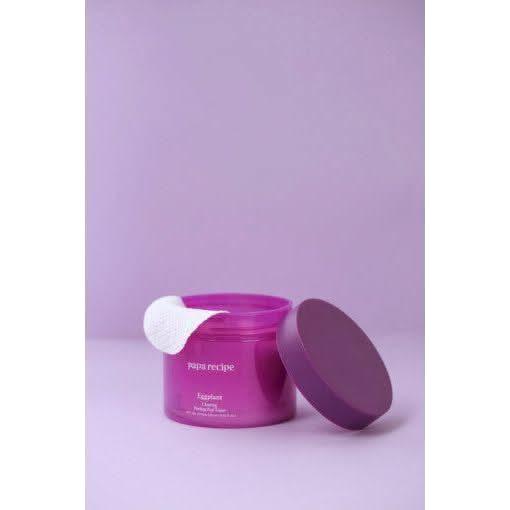 papa recipe Eggplant Clearing Peeling Pad Toner 255ml(70 Pads) - Glam Global UKpapa recipe