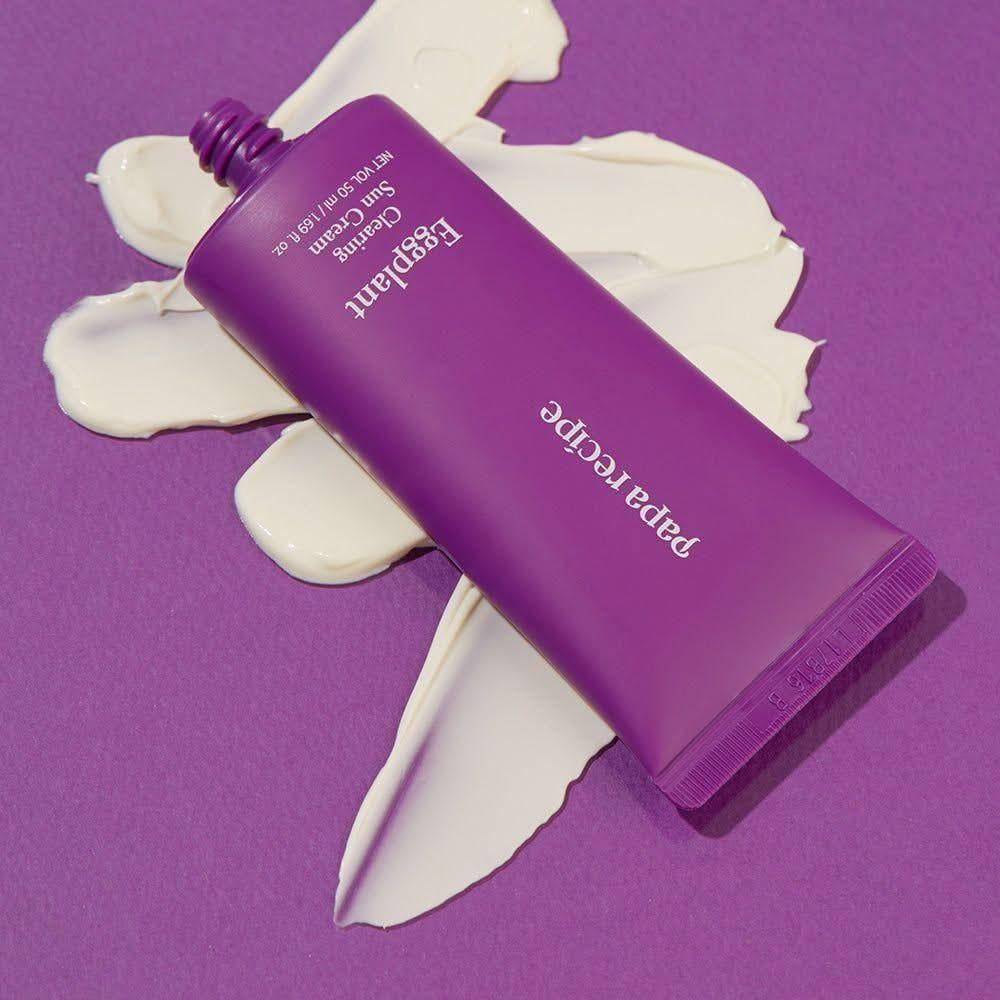 papa recipe Eggplant Clearing Sun Cream 50ml (SPF 50+ PA++++) - Glam Global UKpapa recipe