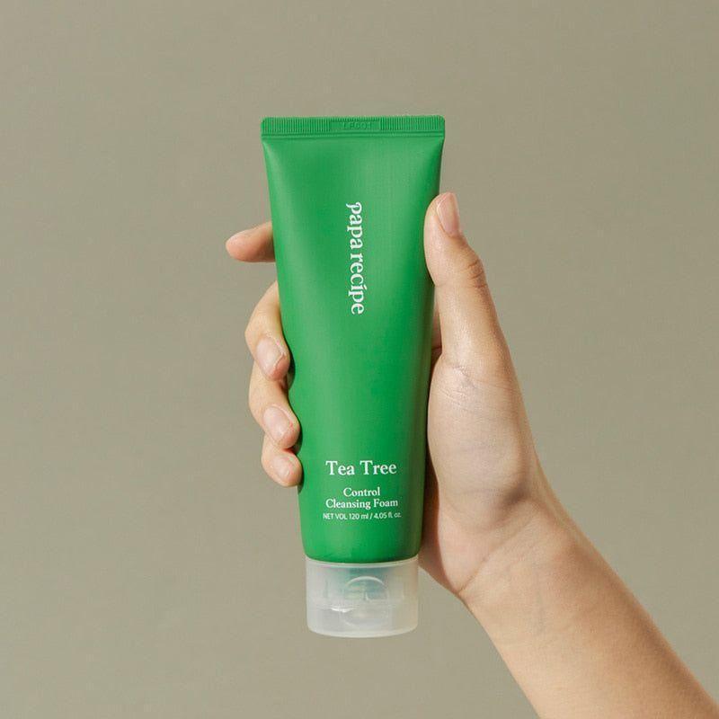 papa recipe Tea Tree Control Cleansing Foam 120ml - Glam Global UKpapa recipe