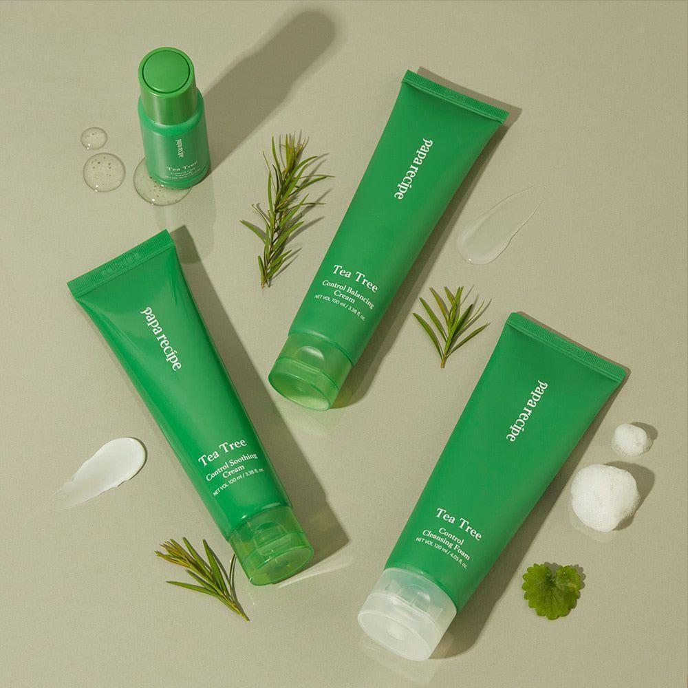 papa recipe Tea Tree Control Cleansing Foam 120ml - Glam Global UKpapa recipe