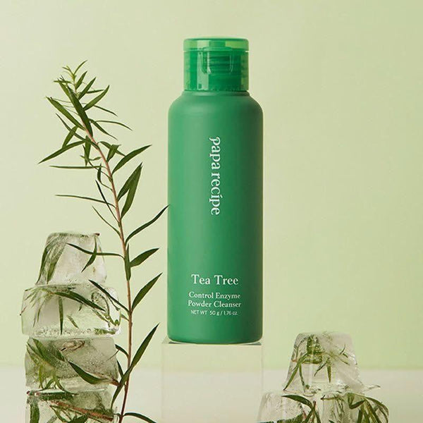 Papa Recipe Tea Tree Control Enzyme Powder Cleanser - 50ml | Gentle Exfoliation & Soothing Care - Glam Global UKpapa recipe