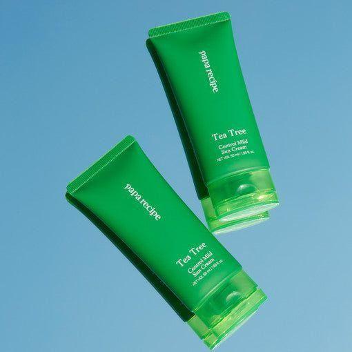 papa recipe Tea Tree Control Mild Sun Cream 50ml - Glam Global UKpapa recipe
