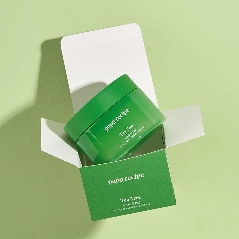 papa recipe Tea Tree Control Pad 130ml(70 Pads) - Glam Global UKpapa recipe