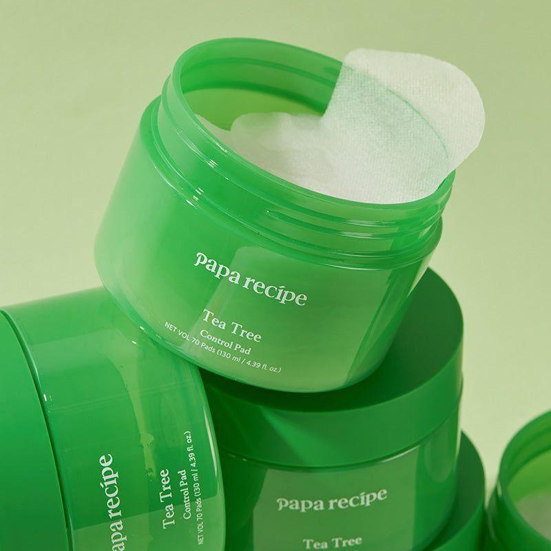 papa recipe Tea Tree Control Pad 130ml(70 Pads) - Glam Global UKpapa recipe