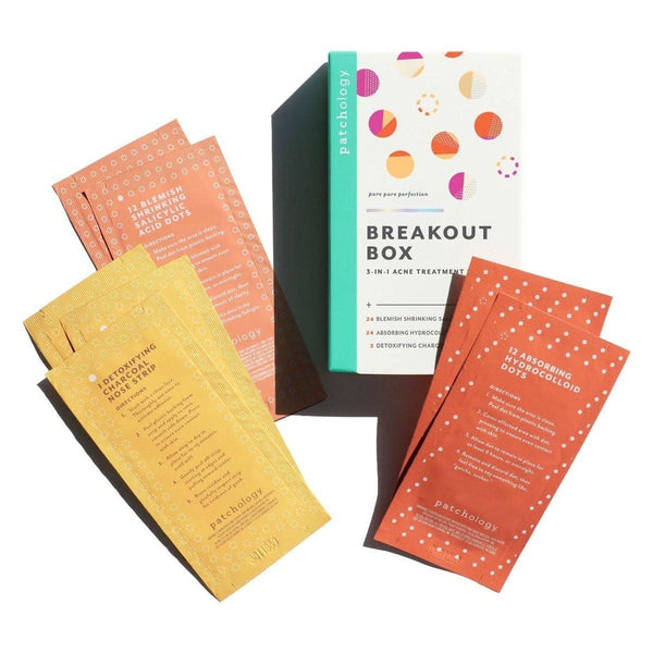 Patchology Breakout Box Acne Treatment Kit | Complete Acne - Fighting Essentials - Glam Global UKPatchology