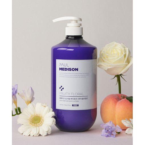 PAUL MEDISON Deep Perfume Body Lotion 1077ml #Fruity Floral - Glam Global UKPAUL MEDISON