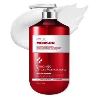 PAUL MEDISON Deep - red All In One Foam Cleansing 510ml - Glam Global UK