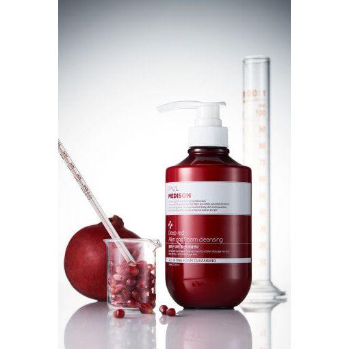 PAUL MEDISON Deep - red All In One Foam Cleansing 510ml - Glam Global UK