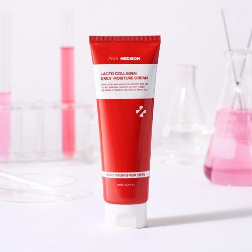 PAUL MEDISON Lacto Collagen Daily Moisture Cream 155ml - Glam Global UKPAUL MEDISON