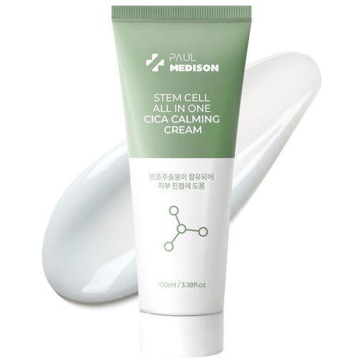 PAUL MEDISON STEM CELL ALL IN ONE CICA CALMING CREAM 100ml - Glam Global UK