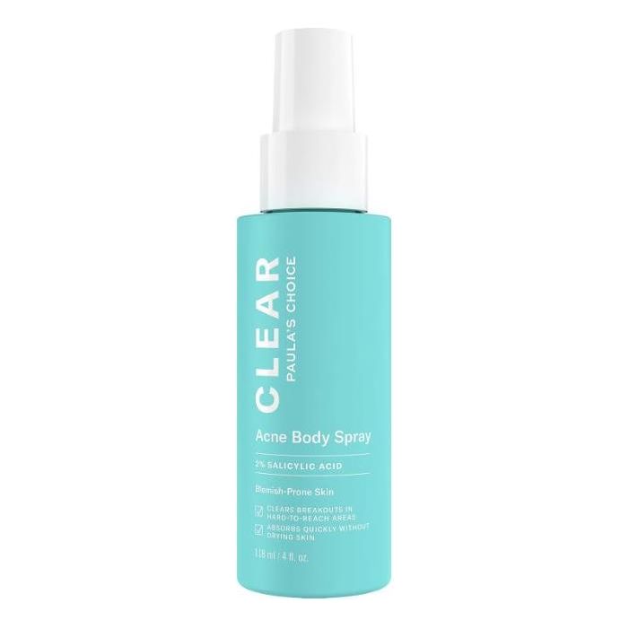 Paula's Choice CLEAR Back & Body Exfoliating Acne Spray - 118ml - Glam Global UK