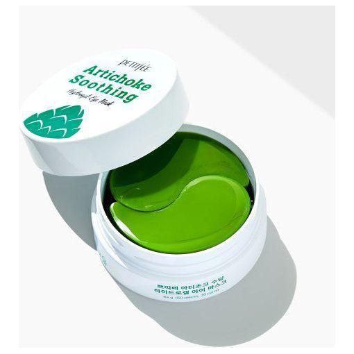 PETITFEE Artichoke Soothing Hydrogel Eye Mask 80g (60 Patches) - Glam Global UKPETITFEE