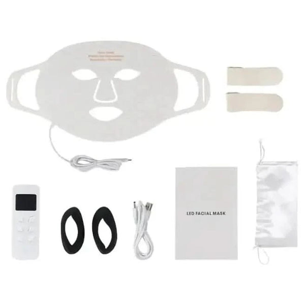 Photon Rejuvenation LED Color Light Beauty Mask for Anti - Aging, Acne Skin Tone Improvement - Glam Global UKGlam Global UK