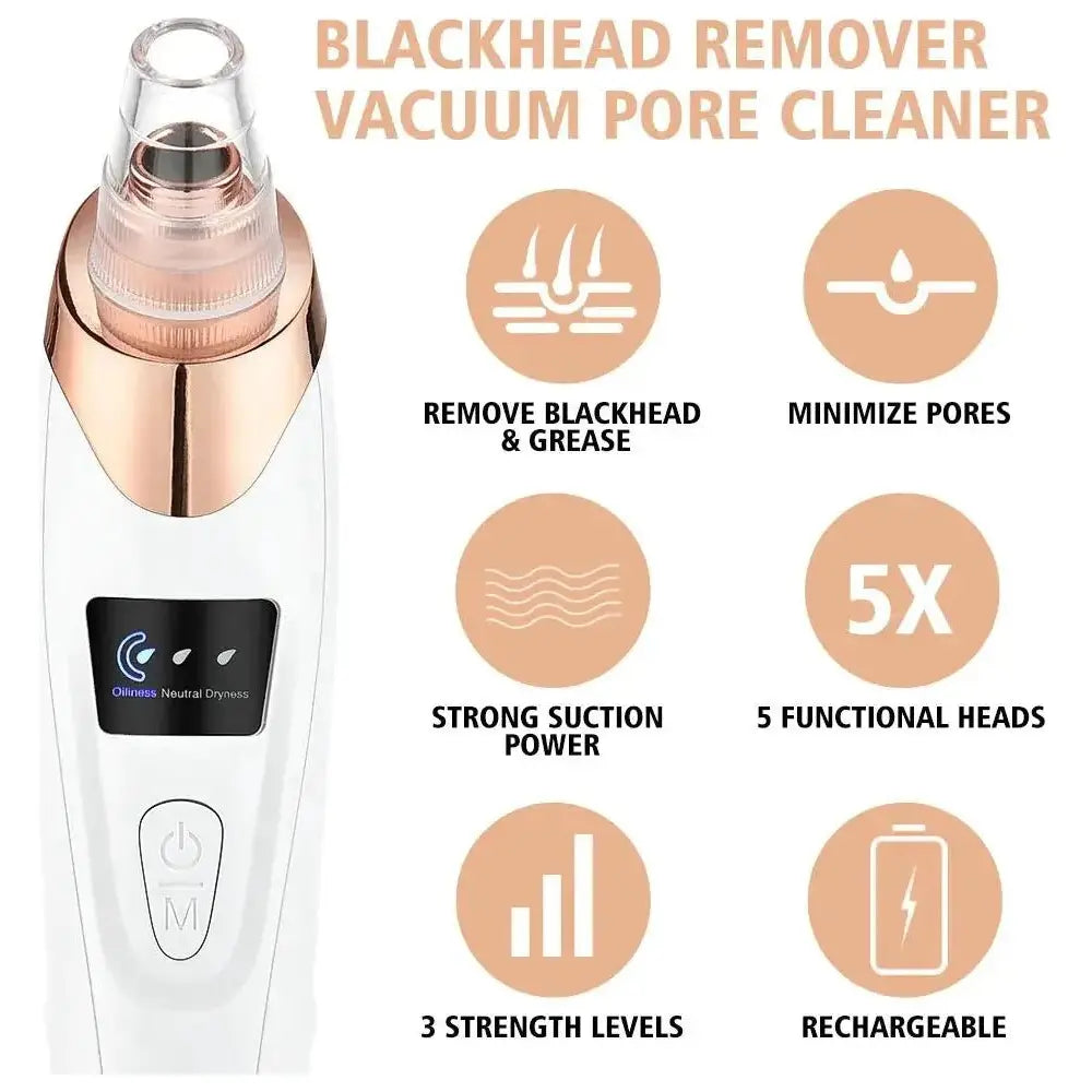 Pore Vacuum Blackhead Remover - Glam Global UK