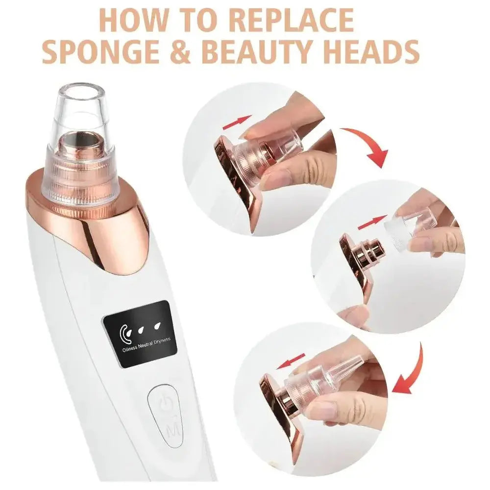 Pore Vacuum Blackhead Remover - Glam Global UK