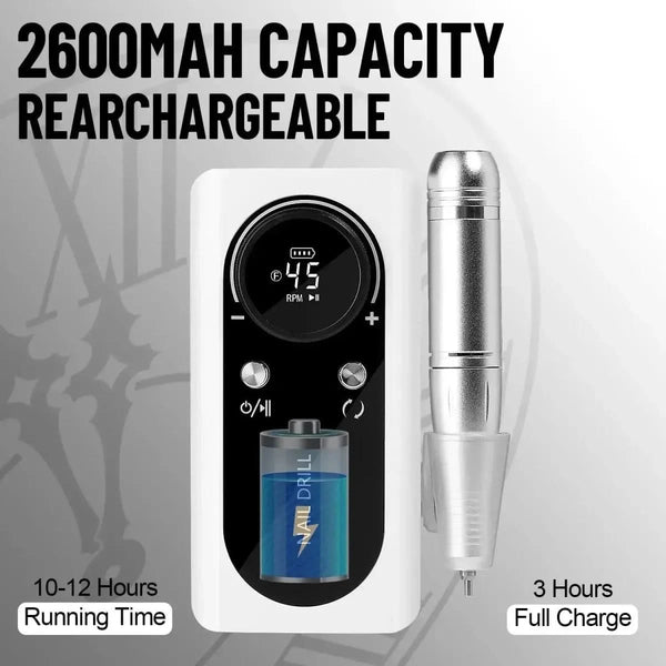 Portable Electric Nail Drill - Glam Global UKGlam Global UK
