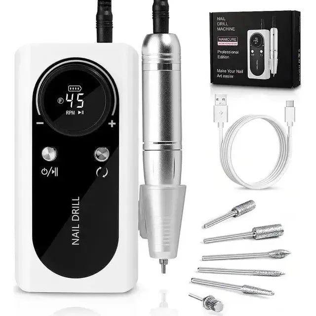 Portable Electric Nail Drill - Glam Global UK