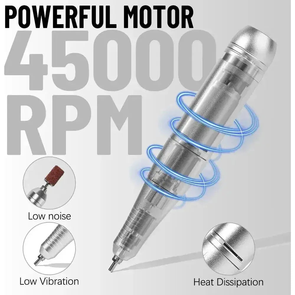 Portable Electric Nail Drill - Glam Global UK