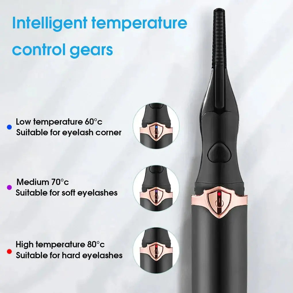 Portable USB Heated Eyelash Curler - Glam Global UK