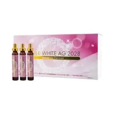 c ECM - E WHITE AG 2028 Anti - Glycation Oral Solution（30 pieces） - Glam Global UKPrecious Luxe
