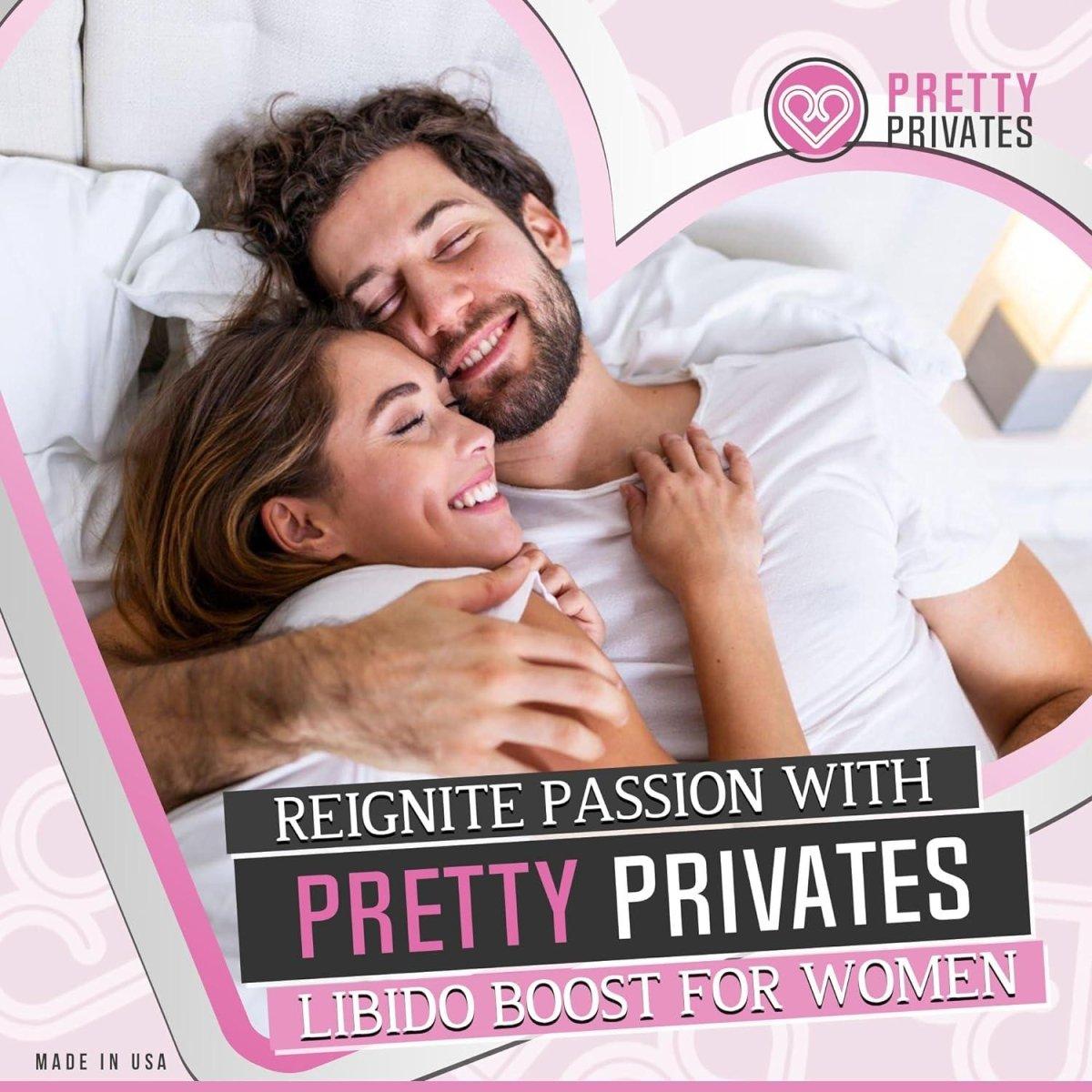 Pretty Privates Libido Booster Intimacy Enhancer - 60 Ct - Glam Global UK