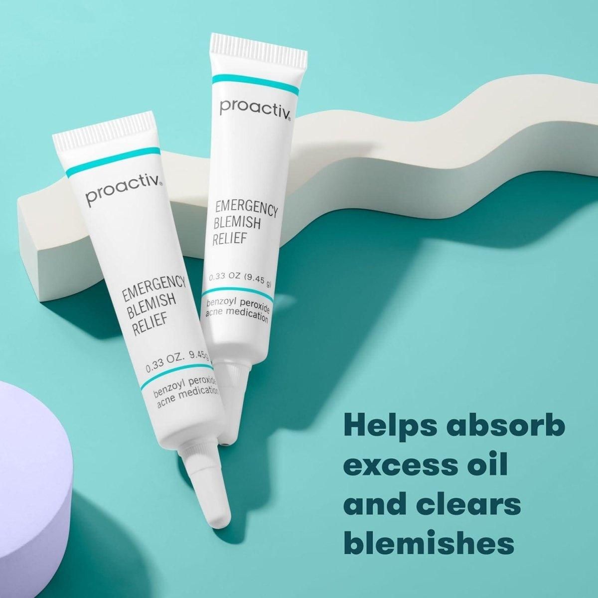 Proactiv Emergency Blemish Relief - Benzoyl Peroxide Gel - 2 Pack - Glam Global UK