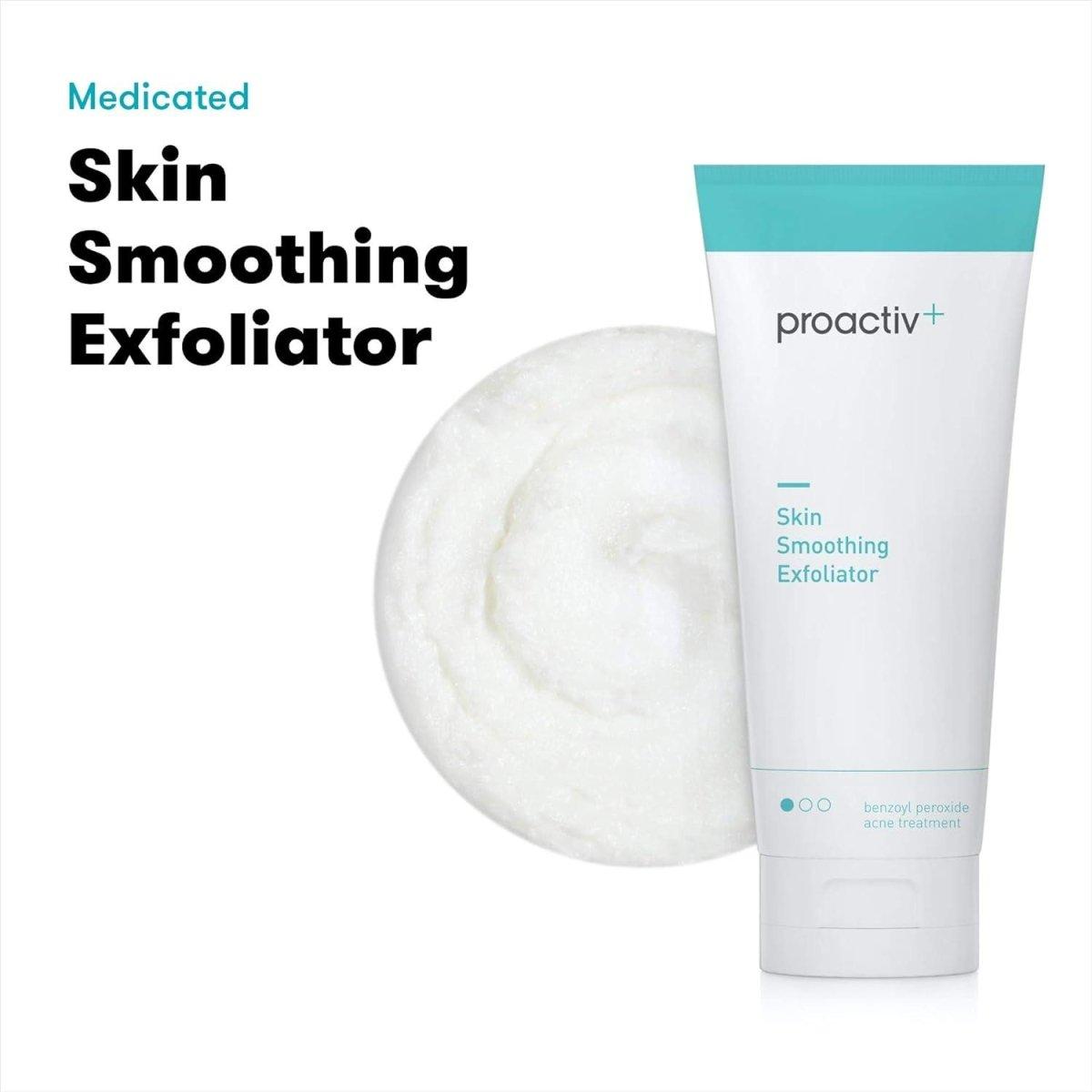 Proactiv+ Skin Smoothing Exfoliator - Benzoyl Peroxide 2.5% Solution - 90 Day Acne Treatment (180ml) - Glam Global UK