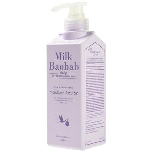 BIOKLASSE Milk Baobab Baby Moisture Lotion – 500ml | 72-Hour Hydration & Gentle Care for Delicate Skin