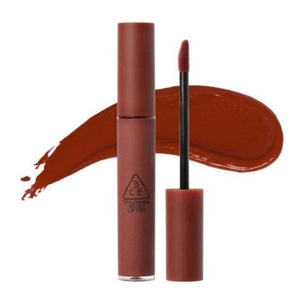 3CE Velvet Lip Tint 4g – Taupe | Airy, Lightweight & Long-Lasting Matte Color