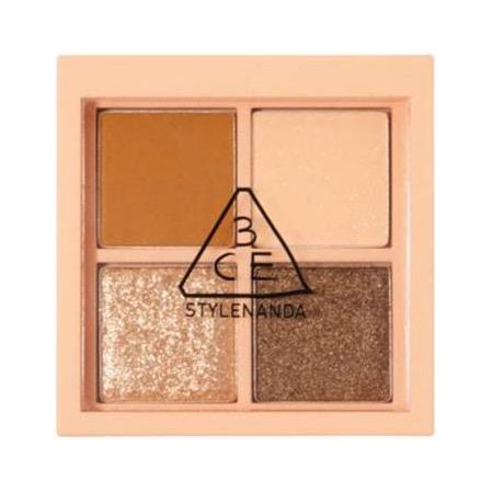 3CE Mini Multi Eye Color Palette 3.5g – Almond Fudge | Everyday Neutrals for Effortless Eye Looks