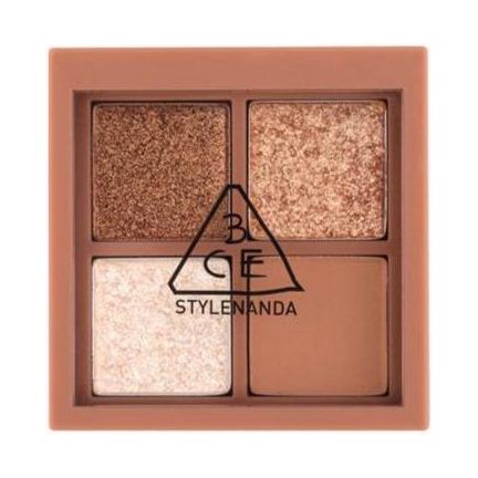 3CE Mini Multi Eye Color Palette – #Casual Talk | Soft Brown Tones for Effortless Day-to-Night Looks