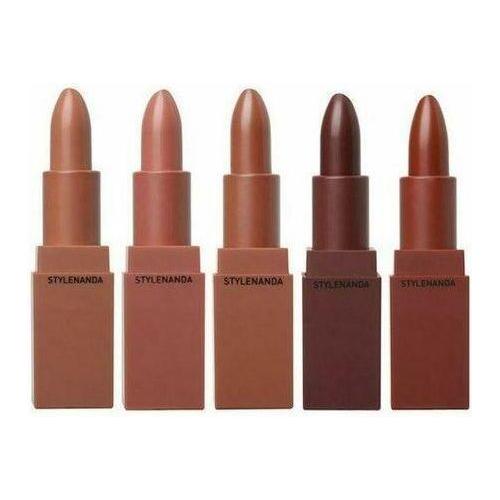 3CE Mood Recipe Matte Lip Color – 3.5g (#No1) 5 Colors | Ultra-Smooth, Long-Lasting Matte Lipstick