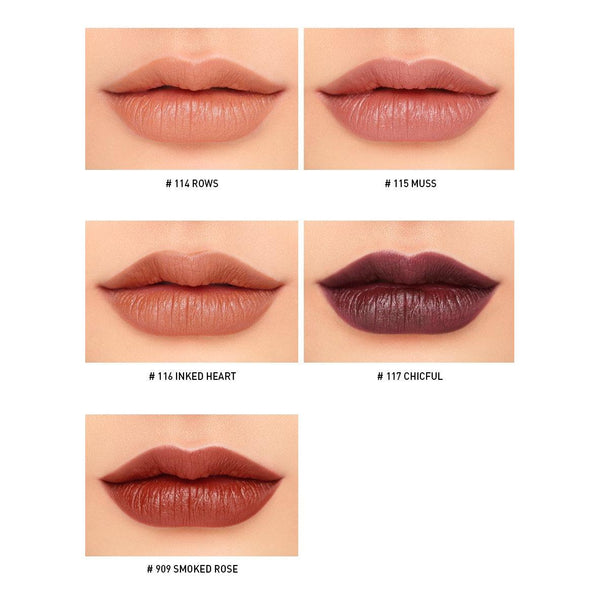 3CE Mood Recipe Matte Lip Color – 3.5g (#No1) 5 Colors | Ultra-Smooth, Long-Lasting Matte Lipstick