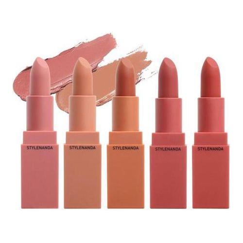 3CE Mood Recipe Matte Lip Color – #No2 | Bold Matte Finish with Creamy Comfort