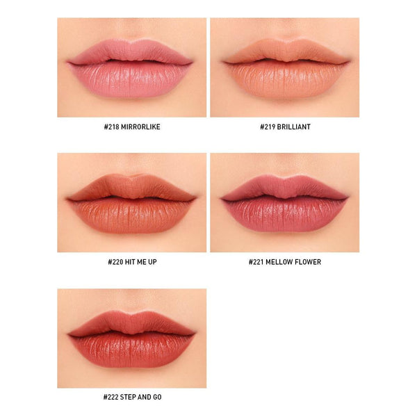 3CE Mood Recipe Matte Lip Color – #No2 | Bold Matte Finish with Creamy Comfort