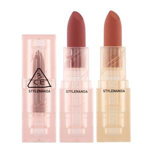 3CE Soft Matte Lipstick – 3.5g (Warm VS Cool) | Velvety, Long-Lasting Matte in 6 Stunning Shades