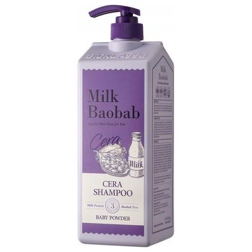 BIOKLASSE MILK BAOBAB HAIR Cera Shampoo – 1200ml | Nourishing Care & Long-Lasting Baby Powder Fragrance