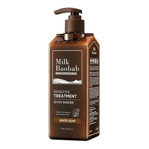 BIOKLASSE MILK BAOBAB Hair Sensitive Treatment 500ml – White Soap | Gentle Care for Delicate Hair