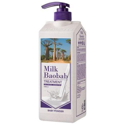 BIOKLASSE MILK BAOBAB Hair Treatment 1000ml – Baby Powder | Hypoallergenic & Long-Lasting Softness