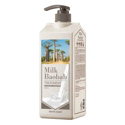 BIOKLASSE MILK BAOBAB Hair Treatment 1000ml – White Soap | Deep Nourishment & Long-Lasting Fragrance