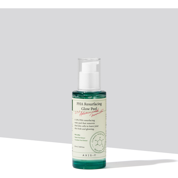 AXIS-Y PHA Resurfacing Glow Peel 50ml | Gentle Exfoliation & Radiance Boost