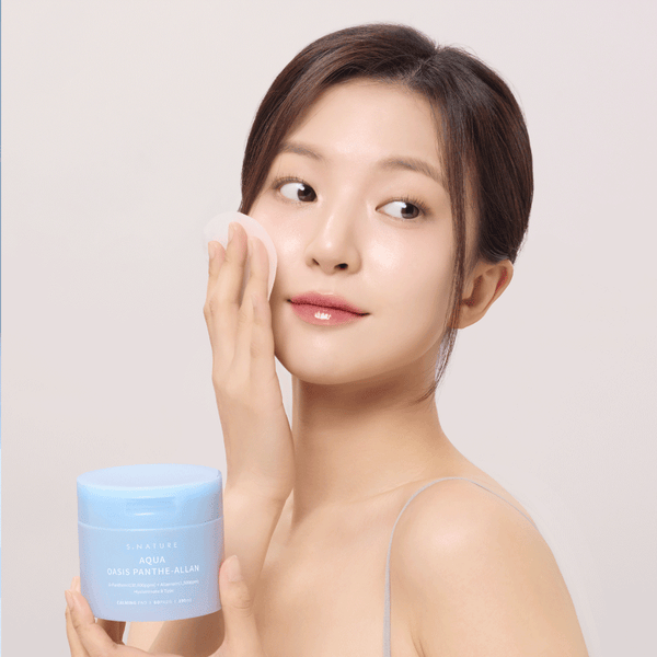 S.NATURE Aqua Oasis Panthe - Allan Calming Pad 60P 190ml - Glam Global UKS.NATURE